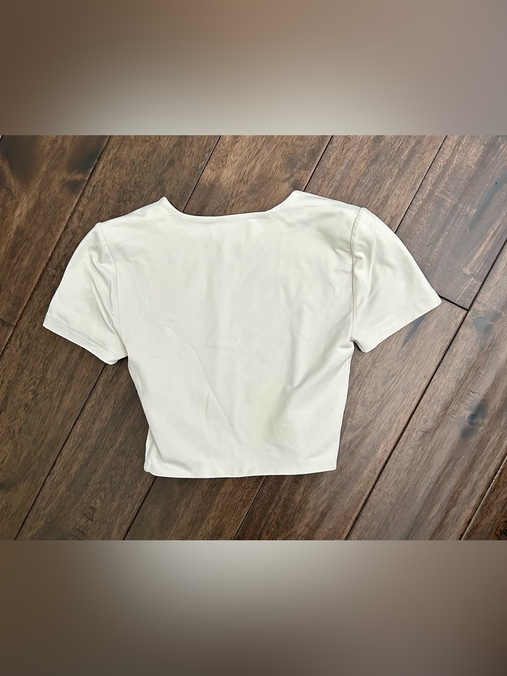 Aritzia Babaton Contour Crew Neck Cropped Top Pale Sage Green XS - Picture 6 of 6